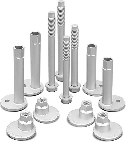 Front Alignment Camber Toe Adjustment Bolts Fit for Toyota Tundra 2000-2006, Sequoia 2001-2007, Lower Control Arm Cam Bolts Kit Replace 4840934030, 4840934020, 1 Set in Kuwait