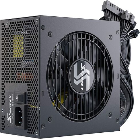 التركيز الموسمي GM-550 | 550 واط | 80+ ذهب | شبه وحدات | عامل الشكل ATX | ضوضاء منخفضة | مكثف ياباني ممتاز | ضمان 7 سنوات | متوافق مع Nvidia RTX 30/40 Super وAMD GPU (المرجع SSR-550FM) in Kuwait