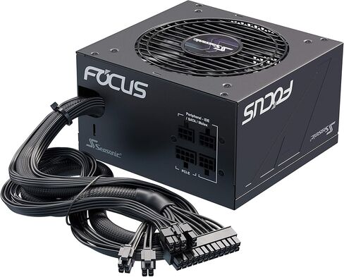 التركيز الموسمي GM-550 | 550 واط | 80+ ذهب | شبه وحدات | عامل الشكل ATX | ضوضاء منخفضة | مكثف ياباني ممتاز | ضمان 7 سنوات | متوافق مع Nvidia RTX 30/40 Super وAMD GPU (المرجع SSR-550FM) in Kuwait