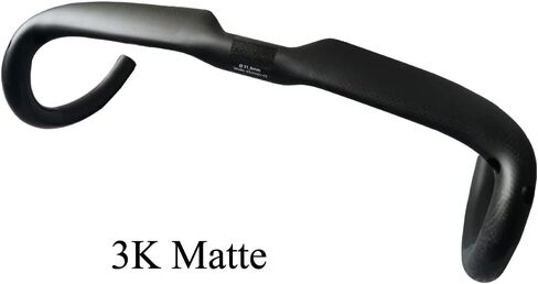 RXL SL الطريق دراجة المقود عازمة بار الدراجات دراجة المقاود UD ماتي 31.8x400 مللي متر أسود الكربون قطرة القضبان in Kuwait