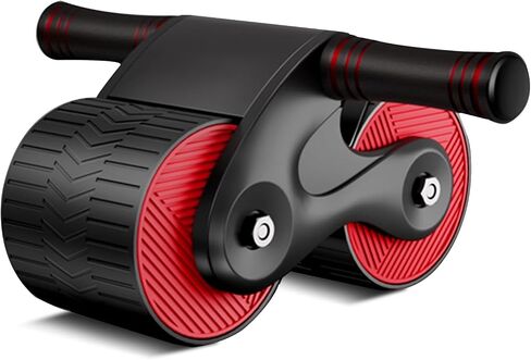 Automatic rebound abdominal wheel, Lzpoe ab roller wheel for Beginner, Abs Workout Equipment for Home Gym Office, Exercise Wheels with Knee Pad Accessories, Fitness Equipment for Men Women in Saudi Arabia