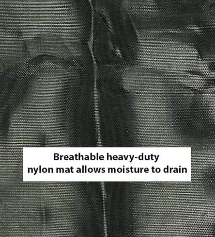 HearthSong 40-Inch Mega Mat Rectangular Platform Swing with Thick, Webbed Matting and Steel Frame, Holds Up to 250 lbs. in Kuwait