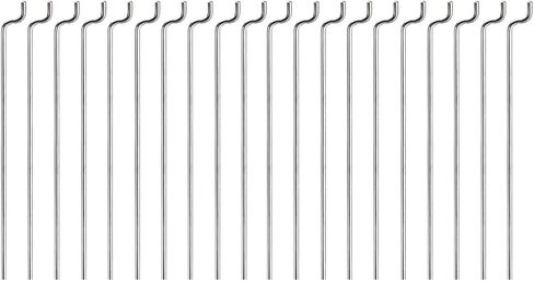 uxcell 1mm x 300mm (11.8 Inch) Steel Z Pull/Push Rods Parts for RC Airplane Plane Boat Replacement (Pack of 20) in Saudi Arabia
