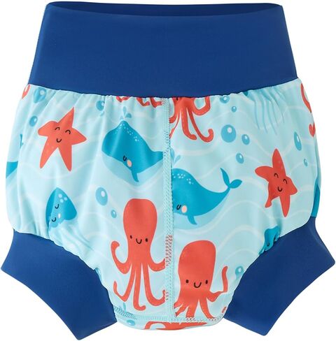 UMELOK Baby Boy Swim Diapers Girl Swimming Diaper NB183-01 Blue, Whale 2T in Saudi Arabia