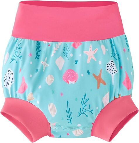 UMELOK Baby Boy Swim Diapers Girl Swimming Diaper NB183-01 Blue, Whale 2T in Saudi Arabia