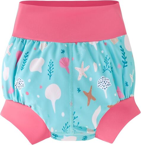 UMELOK Baby Boy Swim Diapers Girl Swimming Diaper NB183-01 Blue, Whale 2T in Saudi Arabia