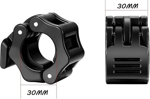 KARLOR Barbell Clamps الدمبل سبينلوك الياقات مقاطع لشريط رفع الأثقال القياسي سريع التحرير قفل مشبك احترافي لتمارين الصالة الرياضية واللياقة البدنية وبناء الجسم in Saudi Arabia