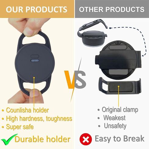 حامل سيليكون متوافق مع جهاز تتبع نظام تحديد المواقع للكلاب Tracki، غطاء إكسسوارات مطاطية مضاد للخدش، حافظة متينة وآمنة مع حزام لطوق الكلاب الأليفة والقطط (أسود) in Kuwait