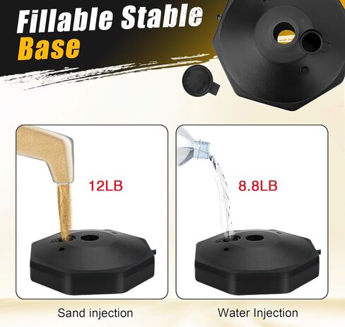 Delineator Post with Base, Traffic Delineator Posts, Traffic Safety Barrier with 5FT Plastic Chain, Traffic Safety Delineator Cones for Parking Lot, Construction Lot (6 Pack) in Saudi Arabia