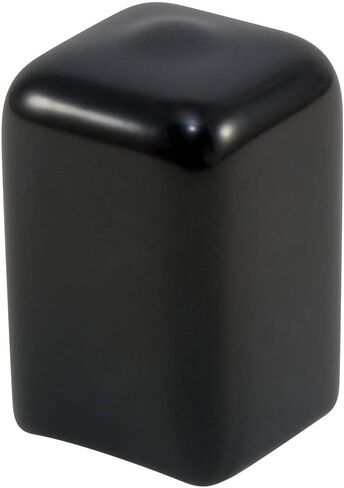 سلسلة Caplugs VSC-750-16 VSC - غطاء مربع من الفينيل، 200 عبوة، أغطية بلاستيكية سوداء، عرض 0.750 بوصة × ارتفاع 1.000 بوصة، تشطيب نهائي، أنابيب مربعة، متينة، مرنة، مقاومة للحرارة، سهلة الإزالة in Kuwait