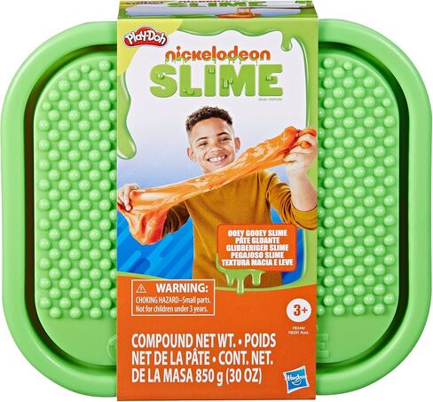 Play-Doh Nickelodeon Slime Orange Gooey Tub, 30 Ounce Bulk Container, Sensory Toys for Girls & Boys 3 Years & Up, Kids Gifts in Saudi Arabia