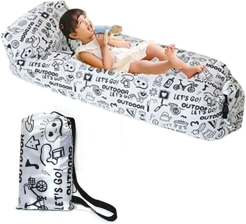 Arrebol أريكة قابلة للنفخ كرسي قابل للنفخ أساسيات الشاطئ كرسي التخييم أرجوحة محمولة قابلة للطي أريكة كسولة في الهواء الطلق كرسي كيس فول تفجير الأريكة كرسي الشاطئ القابل للنفخ أريكة هوائية قابلة للنفخ in Kuwait