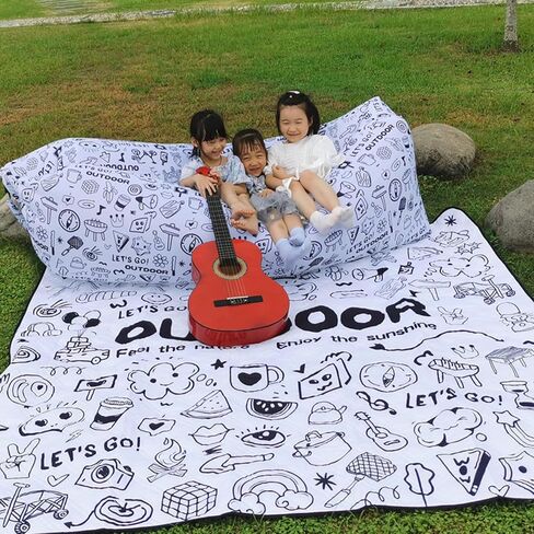 Arrebol أريكة قابلة للنفخ كرسي قابل للنفخ أساسيات الشاطئ كرسي التخييم أرجوحة محمولة قابلة للطي أريكة كسولة في الهواء الطلق كرسي كيس فول تفجير الأريكة كرسي الشاطئ القابل للنفخ أريكة هوائية قابلة للنفخ in Kuwait