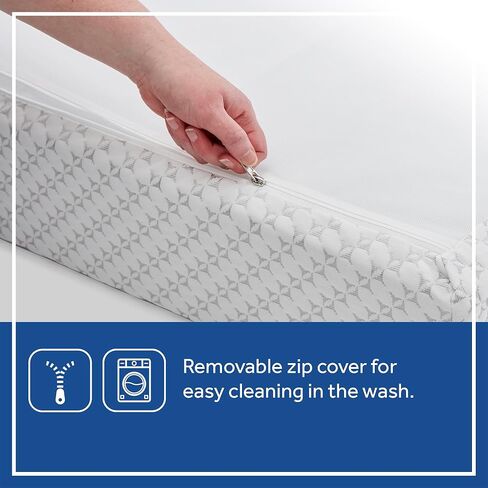 OmniPedic Refresh Breathable 2-Stage Crib Mattress & Toddler Mattress, Removable Washable Knit Cover, Baby Mattress for Crib, GREENGUARD Air Quality Certified, Made in USA, 52x28 Inches in Kuwait