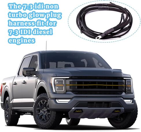 GTpartes 7.3 idi غير توربو توهج التوصيل تسخير صالح لفورد 7.3L استنشق بشكل طبيعي in Kuwait