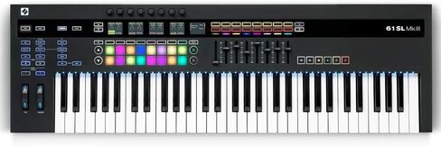 وحدة تحكم لوحة المفاتيح Novation 61SL MkIII وMidi وCV مجهزة بـ 8 مسارات تسلسلية in Kuwait