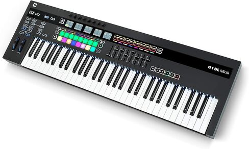 وحدة تحكم لوحة المفاتيح Novation 61SL MkIII وMidi وCV مجهزة بـ 8 مسارات تسلسلية in Kuwait