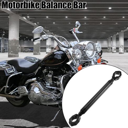 X AUTOHAUX Universal 22mm Aluminum Alloy Carbon Fiber Pattern Black Motorcycle Balance Bar Crossbar Handlebar Adjustable Motorbike Accessories in Saudi Arabia