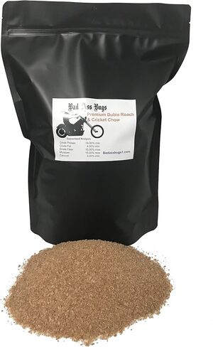 BadAssBugs™ 2LB Premium Dubia Roach & Cricket Chow in Saudi Arabia