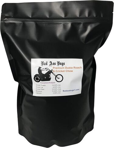 BadAssBugs™ 2LB Premium Dubia Roach & Cricket Chow in Saudi Arabia