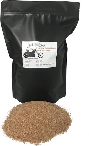 BadAssBugs™ 2LB Premium Dubia Roach & Cricket Chow in Kuwait