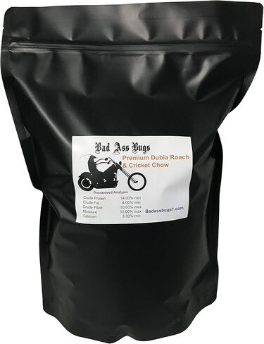 BadAssBugs™ 2LB Premium Dubia Roach & Cricket Chow in Kuwait
