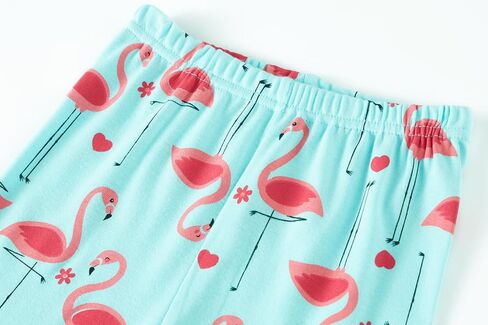 Akyzic بيجامات صيفية للفتيات الصغيرات للأطفال 100% قطن 2 قطعة Pjs للأطفال البنات بأكمام قصيرة ملابس نوم مجموعات 3-10T in Kuwait