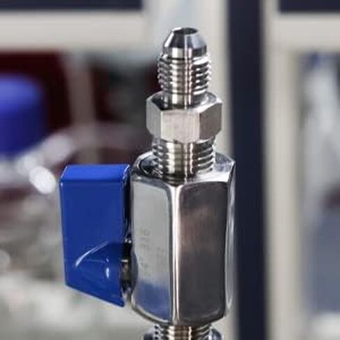 LABFENG 90g Stainless Steel Vacuum Tube Kit Vacuum Chamber with Tripod Used to Extract from Plant Leaves in Kuwait