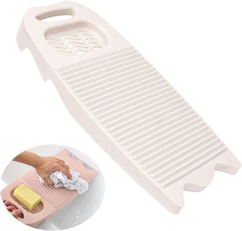 Plastics Clothes Washboards Laundry Board Household Hand Washing Board with Soap Holder Portable Hand Washing Clothes Tool Scrubboards Clothes Cleaning Tools for Home School Dormitory (Navy Blue) in Saudi Arabia
