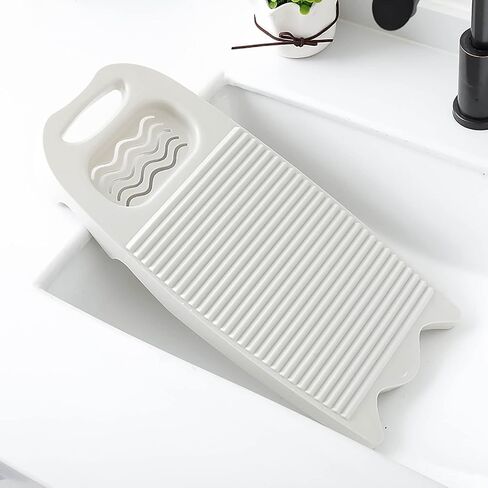 Plastics Clothes Washboards Laundry Board Household Hand Washing Board with Soap Holder Portable Hand Washing Clothes Tool Scrubboards Clothes Cleaning Tools for Home School Dormitory (Navy Blue) in Saudi Arabia