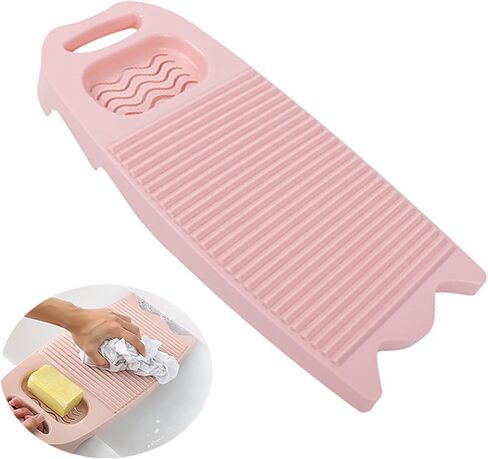 Plastics Clothes Washboards Laundry Board Household Hand Washing Board with Soap Holder Portable Hand Washing Clothes Tool Scrubboards Clothes Cleaning Tools for Home School Dormitory (Navy Blue) in Saudi Arabia