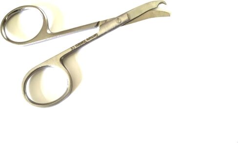 Spencer Stitch Suture Scissors 3.5" Small Hook Shaped Tip German Stainless in Kuwait