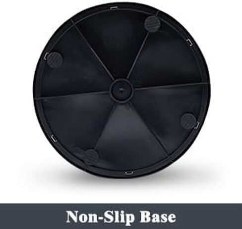 GlowSol 17 Gallon Large Capacity Kitchen Trash Can with Swing Lid, Commercial Trash Can, Heavy Duty Brushed Stainless Steel Garbage Can, 65 Liter, Suitable for Kitchen Outdoor Office in Kuwait