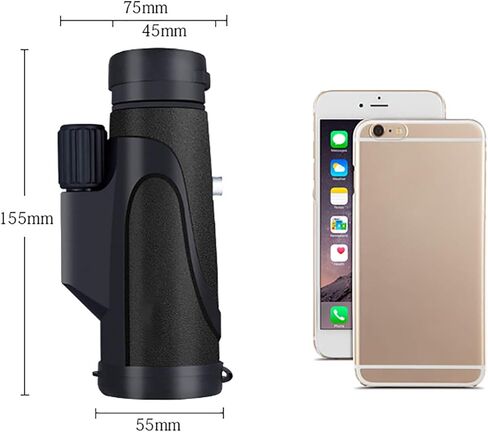 Monocular Telescope, 16x50 HD High Power Monocular Waterproof with Smartphone Holder and Adjustable Tripod for Adult Bird Watching Outdoor Travel Sightseeing Bird Watching, Hiking,Camping in Saudi Arabia