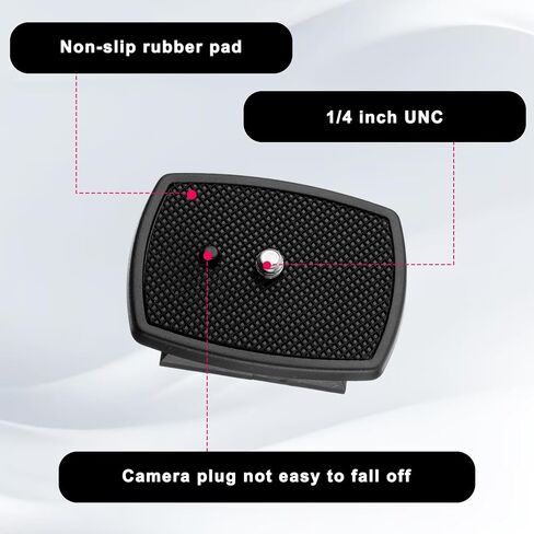 3 PCS Universal Tripod Quick Release Plate 43x43mm, Camera Quick Release Plate Tripod Camera Mount Plates Cameras Mounting Adapter for Tripods and Cameras Tripods Mount for Efficient Photography in Saudi Arabia