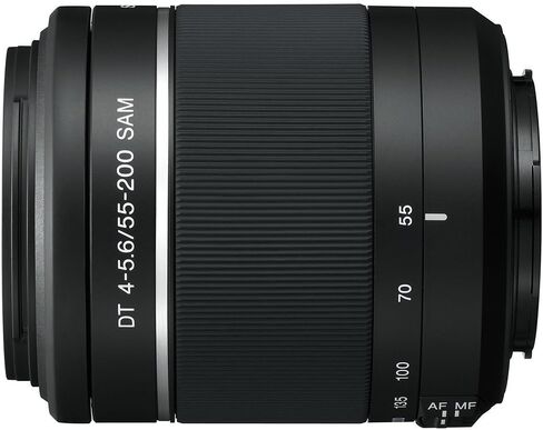 Sony 55-200mm f/4-5.6 SAM DT Telephoto Zoom Lens for Sony Alpha Digital SLR Cameras (Renewed) in Saudi Arabia