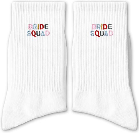 I Do Crew Socks - Bridesmaid Proposal Gifts, Fun Wedding Party Accessories for Bride to Be, Matching Bachelorette Party Favors, Engagement Outfits, Bridal Shower Essentials(310) in Kuwait