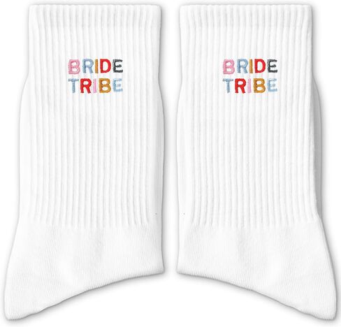 I Do Crew Socks - Bridesmaid Proposal Gifts, Fun Wedding Party Accessories for Bride to Be, Matching Bachelorette Party Favors, Engagement Outfits, Bridal Shower Essentials(310) in Kuwait