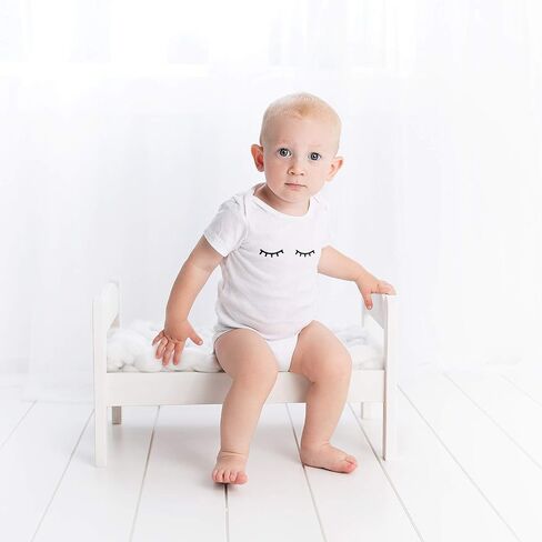 بدلة قطعة واحدة بأكمام قصيرة للأطفال من Printique Onesie من عمر 0 ​​إلى 12 شهرًا - تصميم لطيف in Saudi Arabia