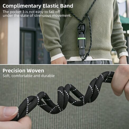 Multifuctional Crossbody Hand Wrist Lanyard Strap for DJI Osmo Pocket 3 in Saudi Arabia