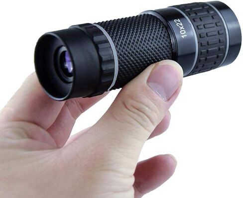 Monocular Telescope, 10x22 Monocular Telescope, High Power Life Waterproof Monocular Compact with Smartphone Adapter BAK4 Prism Lens Monocular for Adult Bird Watching Outdoor Travel in Saudi Arabia