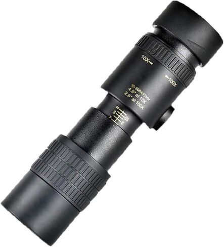 Monoculars for Adults High Power, 10-300X40mm telescopephoto Zoom Monocular Telescope - Monocular Dual Focus Optics Telescope, BAK4 Prism Binoculars in Saudi Arabia