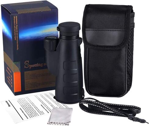 Telescopes for Adults Astronomy, High Power 15x50 Monocular Telescope, High Waterproof Monocular Telescope with 22mm Large View Eyepiece BAK4 Prism Lens Monocular for Adults Bird Watching Concerts in Saudi Arabia