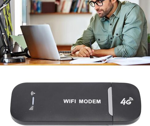 ASIXXSIX 4G LTE USB MODEM ، جهاز توجيه HOTS TRAVET HOTPOT HOTSPOT HOTPOT العالي ، حتى 10 مستخدمين على شبكة الإنترنت WIFI WIFI محمولة لسطح المكتب ، الكمبيوتر المحمول ، الكمبيوتر اللوحي (أبيض) in Saudi Arabia