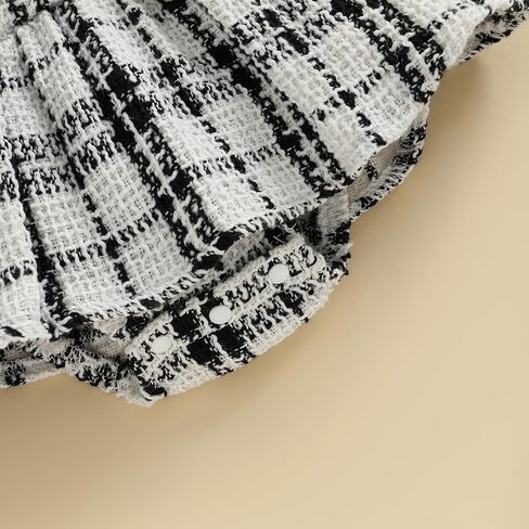 الوليد طفلة عطلة الزي طويلة الأكمام منقوشة تنورة رومبير اللباس عقال الجوارب مجموعة أزياء الخريف الشتاء الملابس in Kuwait