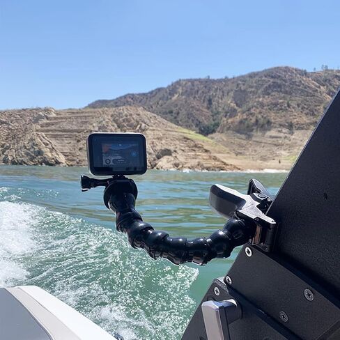 Jaws Flex Clamp Mount Gooseneck Mount لـ GoPro Hero 13 Hero 12 Hero 11 Hero 10 Hero 9 Hero 8 Hero 7 Hero 6 Hero 5 Hero 4 Session Hero 3+ Hero 3 EK7000 DJI osmo Arlo Action Camera in Saudi Arabia