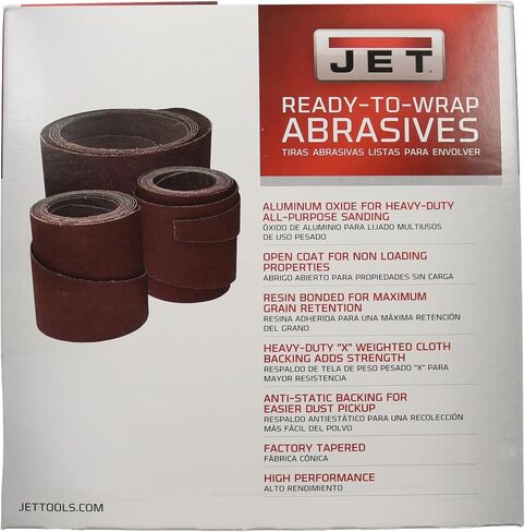 JET 22" Ready-to-Wrap Sandpaper, 150 Grit (60-2150) in Saudi Arabia