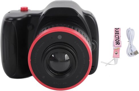 GOWENIC 2 in 1 Digital Camera, 1080P 48MP Video Camera with Projector Function, 10x Zoom, Built in Speaker, Portable Toddler Camera with 2.8in Screen for Life Recording (Without in Saudi Arabia