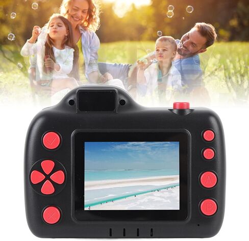 GOWENIC 2 in 1 Digital Camera, 1080P 48MP Video Camera with Projector Function, 10x Zoom, Built in Speaker, Portable Toddler Camera with 2.8in Screen for Life Recording (Without in Saudi Arabia