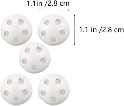 50pcs Toy Noise Maker Insert Accessories for Rattles Multi-Purpose Replacement Tools for Dolls and Throw Pillows Attracts Attention in Saudi Arabia